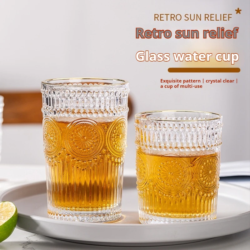 300/380 мл кофейная кружка японская полосатая стеклянная чашка креативная