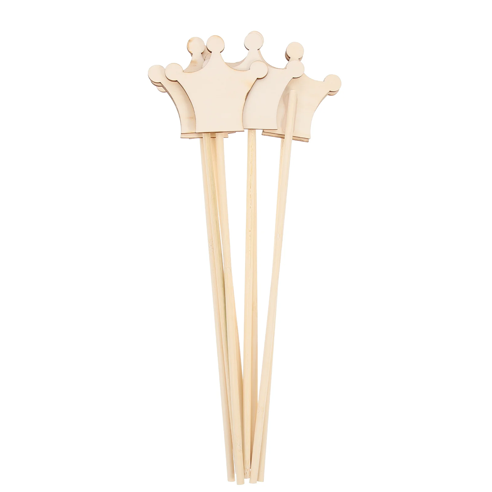 

8 Pcs Children's Wand Fairy Graffiti Painting Toy Drawing Girl Wooden Stick