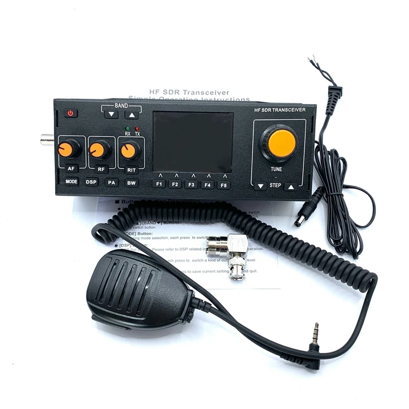 RS-918 Plus HF SDR Трансивер MCHF-QRP Аматорское коротковолновое радио с зарядным