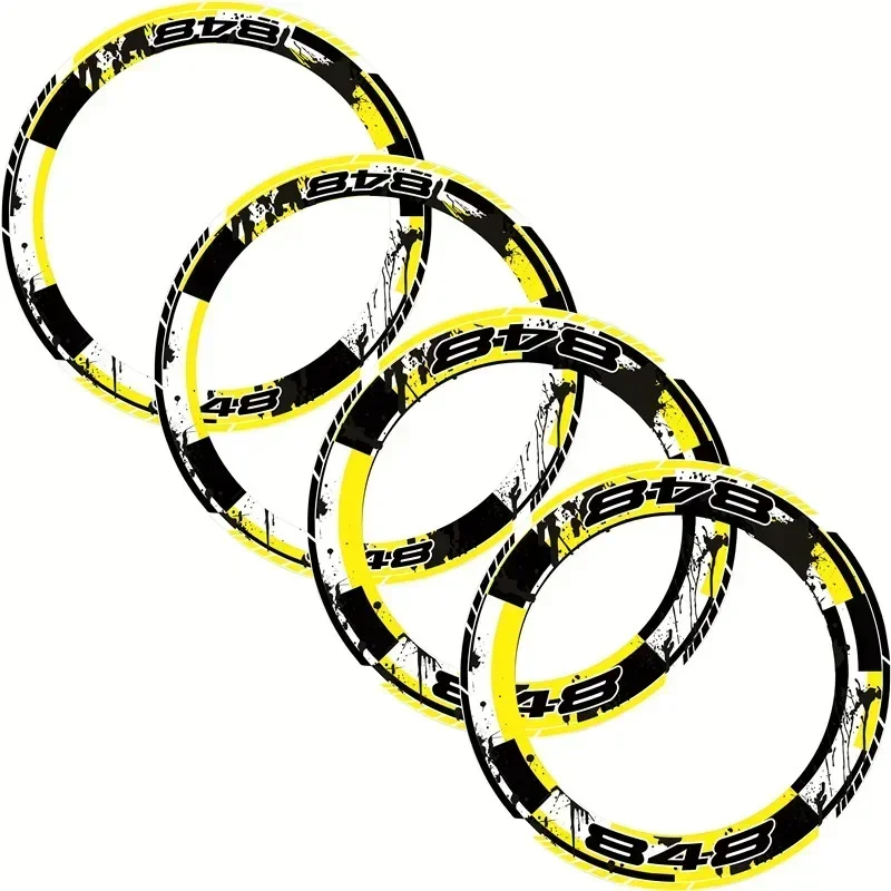 Для DUCATI 848 evo Moto Parts Contour Wheel декоративная переводная наклейка-1
