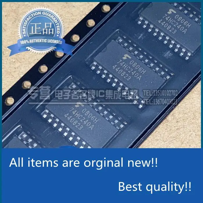 

10pcs 100% orginal new 74HC240AF silk screen 74HC240A mid-body patch SOP-20/5.2mm