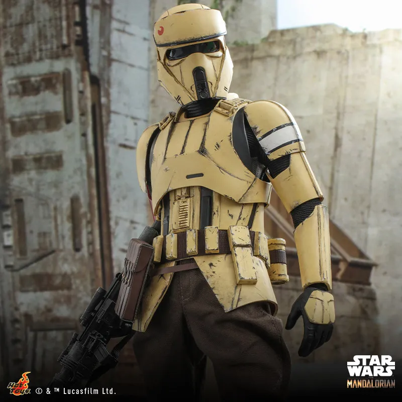 Фото Фигурка Hot Toys TMS031 Shoretrooper 1/6, имперский солдат из Star Wars, полностью подвижная, с бластером и подставкой для демонстрации №3