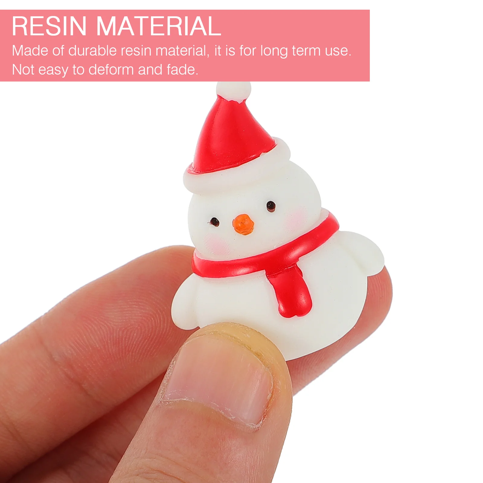 

Christmas Decoration Ornaments Snowmanminiature Resin Figurines Mini Fillers Pary Party Gifts Favors Interior Car Booth Photo