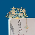 Классические металлические закладки в стиле ретро, креативные изысканные маленькие сувениры в китайском литературном стиле, Студенческие закладки в старинном стиле