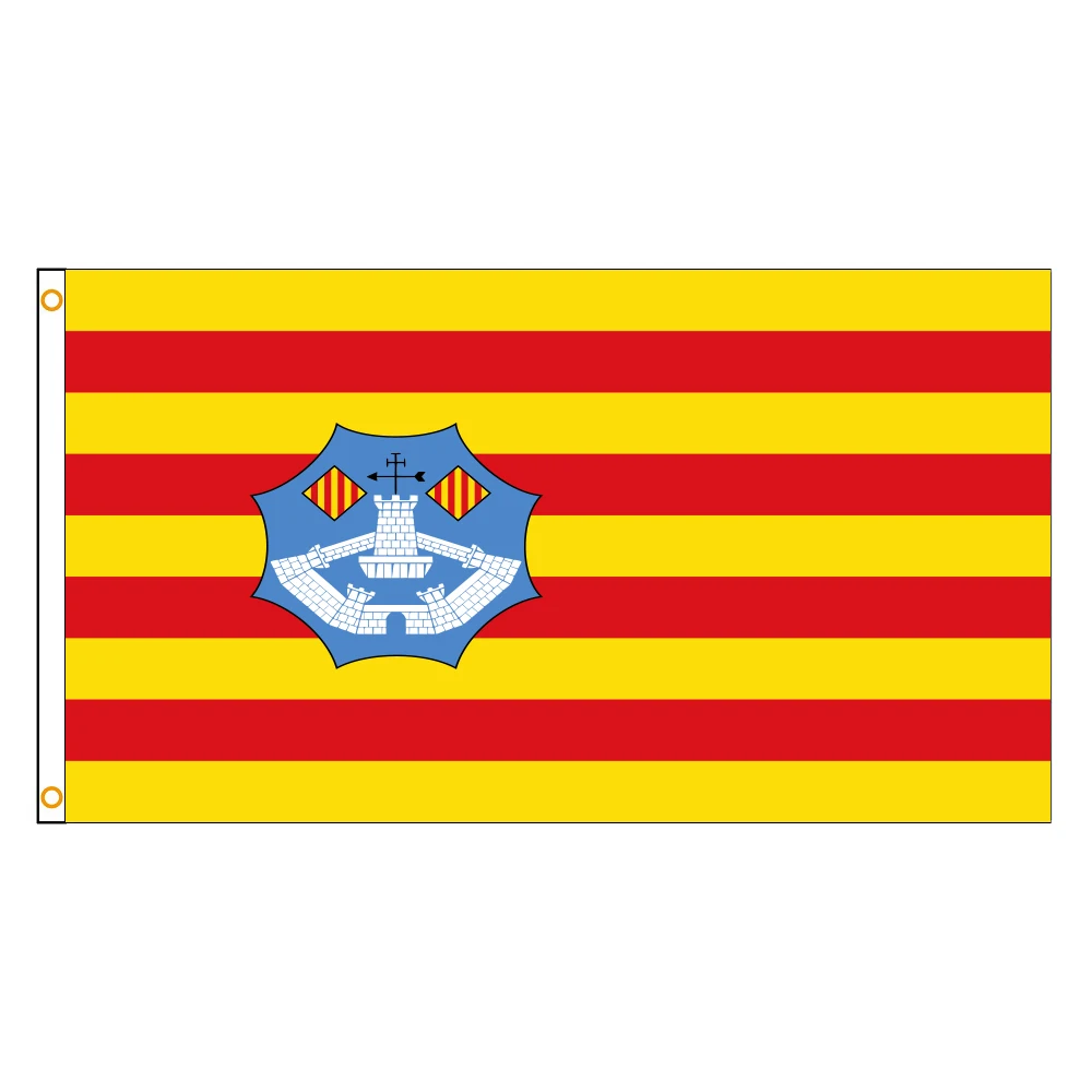 

Флаг Dsflag 3x5 футов 90x150 см, флаг Испании, Балеарских островов менорки