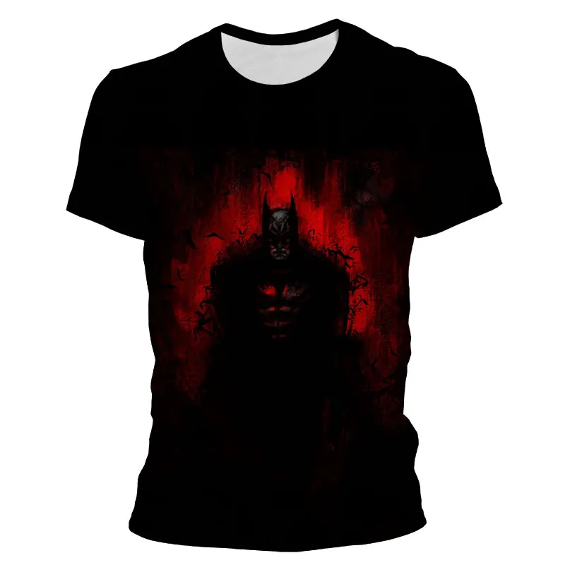 Футболка Мужская/женская с 3D-принтом Бэтмена крутая тенниска майка в стиле