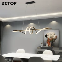 2022 new led pendant lamps home restaurant pendant lights for living dining room kitchen bar office indoor chandeliers fixtures