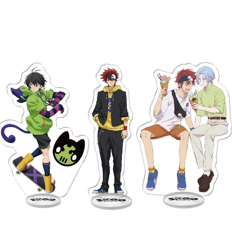 

SK∞ Anime Figure Acrylic Model Plate Stand Kyan Reki Hasegawa Langa Kawaii Figures Kawaii Accesorios Collection Desk Display