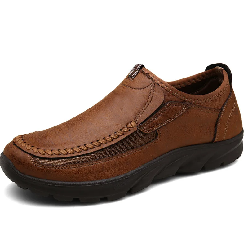 

2022 New Men Casual Shoes Loafers Sneakers Fashion Handmade Retro Leisure Loafers Shoes Hombres Men Shoes