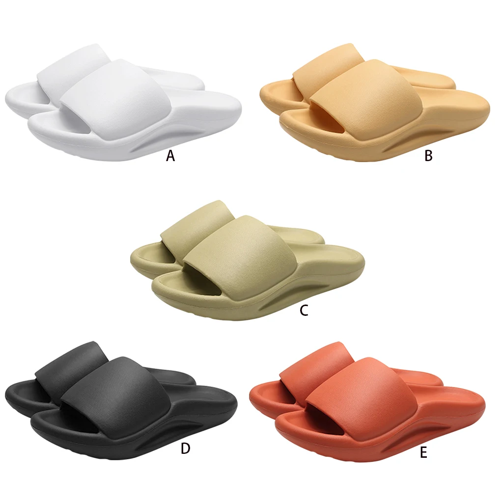 

A Pair of Men s and Women s Slippers New Trend in Summer Shell Slippers Indoor Thick Soled Silent Home