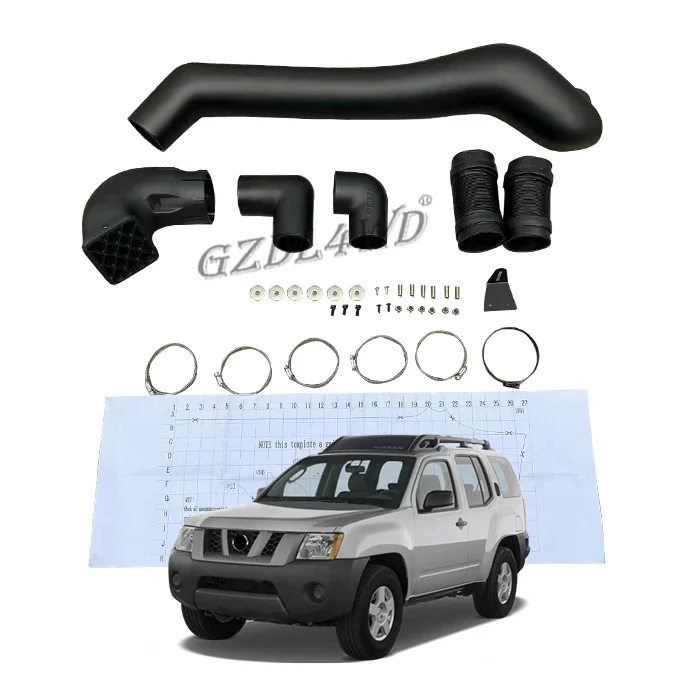 Автомобильные трубки LLDPE для второго поколения Xterra N50 2005-2015 воздухозаборник