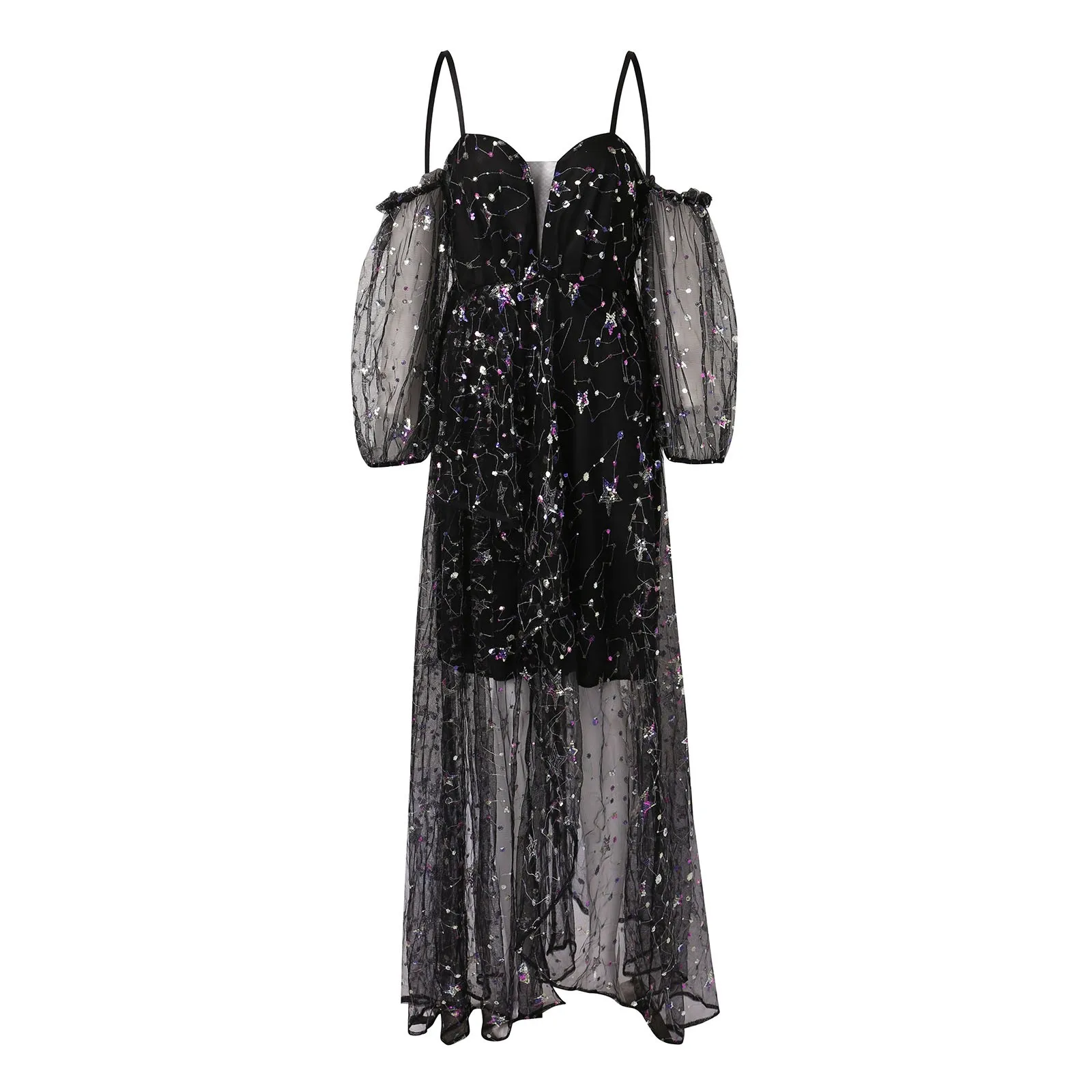 

Premium Islamic Clothing Prayer Full Cover V Neck Floral Print Ruffles Hem Maxi Muslim Abaya Dress Women Petite Dresses Robes