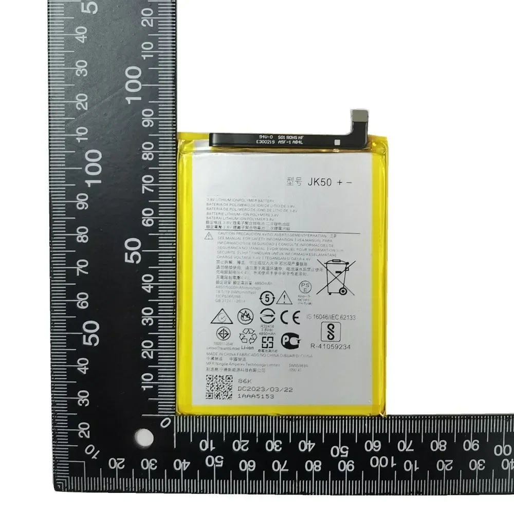 Аккумулятор JK50 на 2024 годы для Motorola Moto G7 Power G20 G30 P30 Note XT2128-1 64 ГБ GSM XT1955 XT1942-1 Z3 XT1941 Bateria