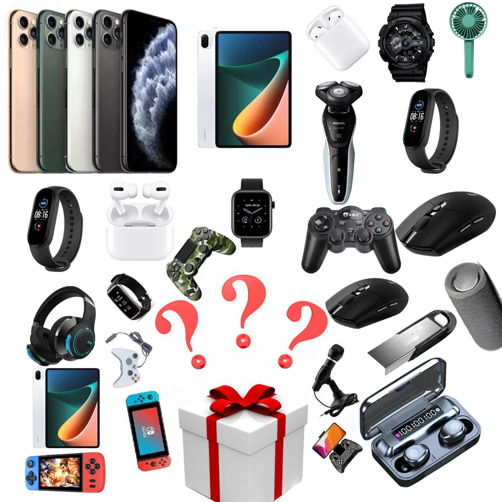 

Most Popular Lucky Mystery Box 100% Surprise High-quality Gift Random Item Electronic Product Christmas Gift Blind Box 2022