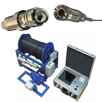 360 degree rotary pan and tilt type well logging inspection camera for underground inspection