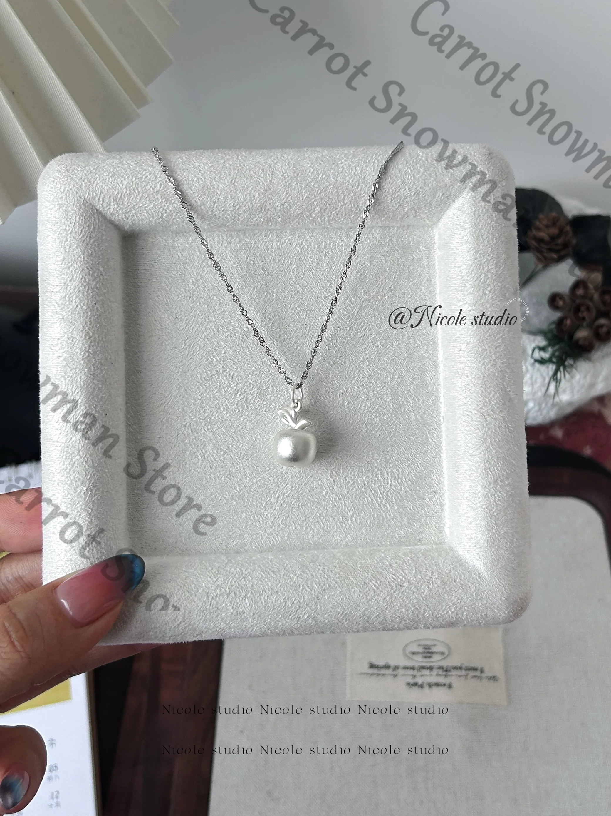 Аниме Love and Deepspace Caleb Apple Silve кулон ожерелье аксессуар украшения косплей мультфильм