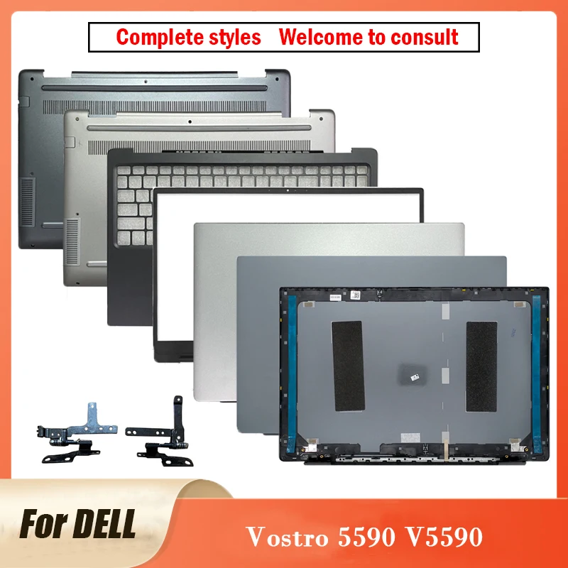 

Новинка, Оригинальный чехол для ноутбука DELL Vostro 5590 V5590, задняя крышка ЖК-дисплея, передние петли, Упор для рук, нижний чехол Non-Touch 0W24RP 065VPW