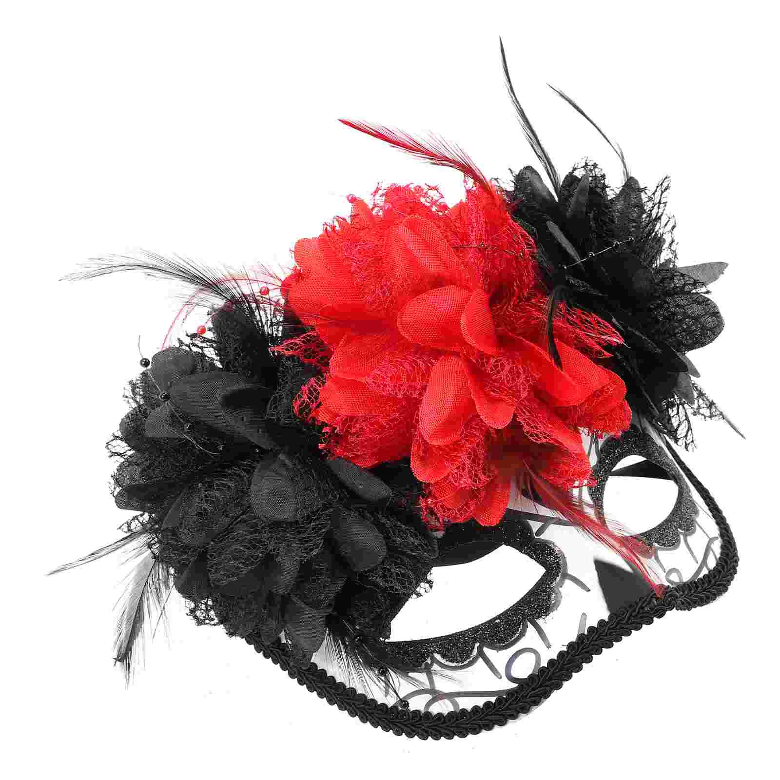 

Prom Masquerade Mask Miss Halloween Masks Day The Dead Costumes Plastic Cosplay