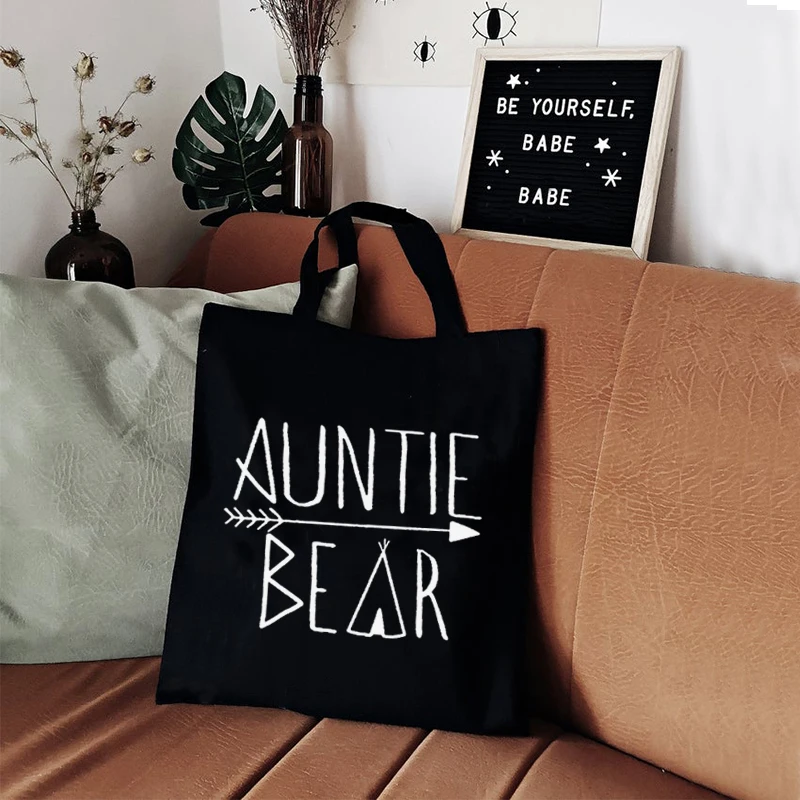 

Auntie Bear Print T-Shirt Women Letters Print Women Sexy Tops 2022 Bear Shirt Tee Mothers Day Aunt Tee Summer XXL