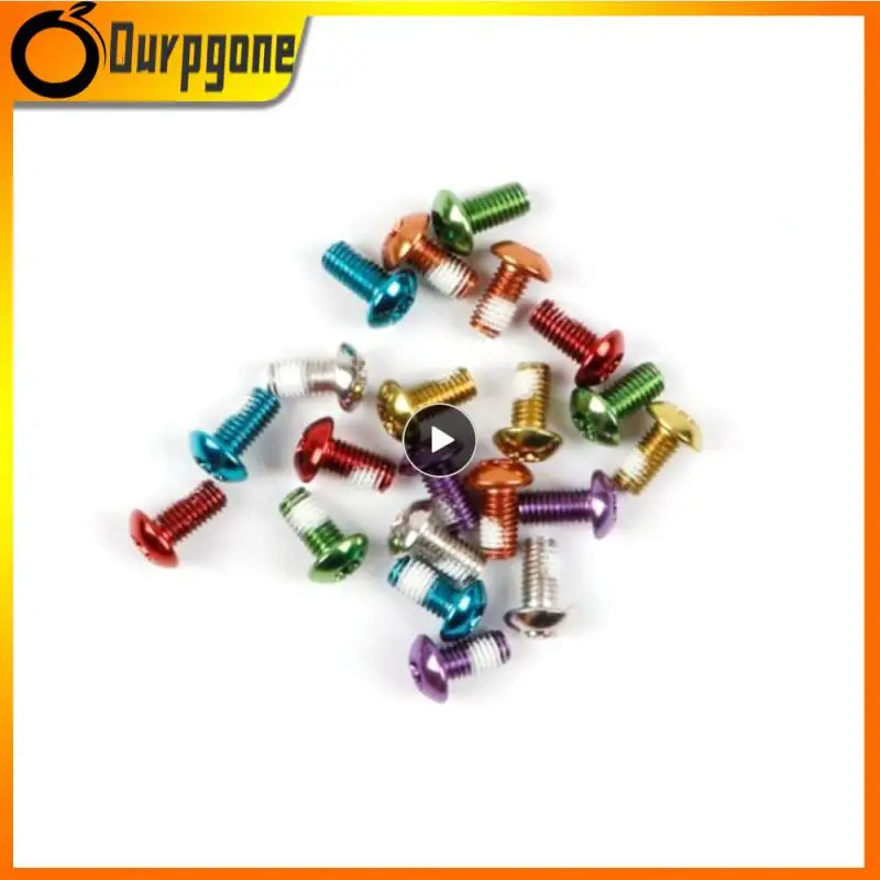 

Mountain bike Bicycle Alloy steel Color Screw Dish screw T25 Brake pad screw Alloy material various colors used with brake pad