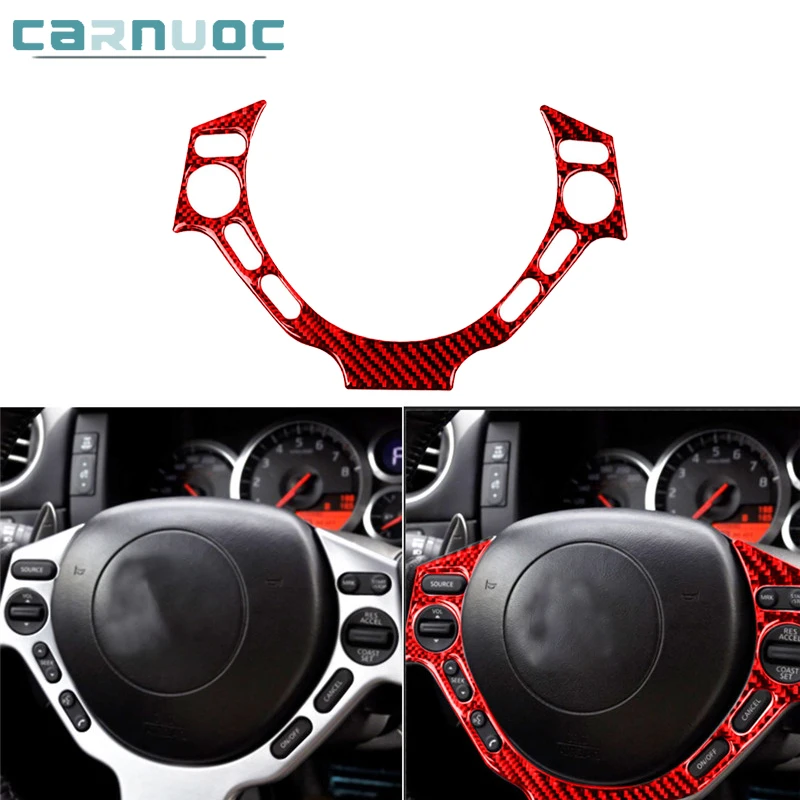 Наклейки на кнопки рулевого колеса из углеродного волокна чехол для Nissan GTR R35