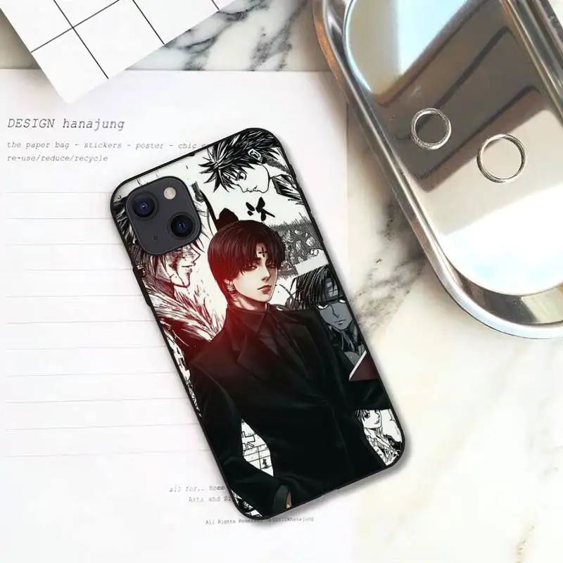 Chrollo Lucilfer цепи HxH аниме чехол для телефона iPhone 11 12 Mini 13 Pro XS Max X 8 7 6s Plus 5 SE XR |
