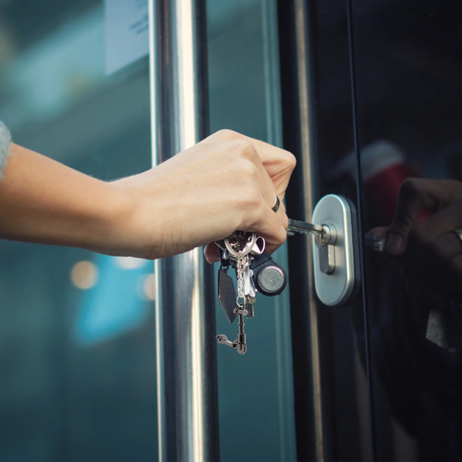 3 шт. мини-брелок для скутера брелок велосипеда подарок из цинкового сплава