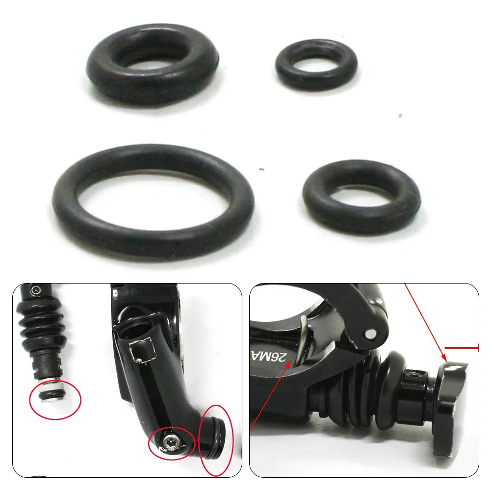 

4pcs Bicycle Seatposts Remote Lever O-ring Kit For Rock Shox Reverb Bike Parts Rubber O Ring Seat Post Oil Seal Accessories