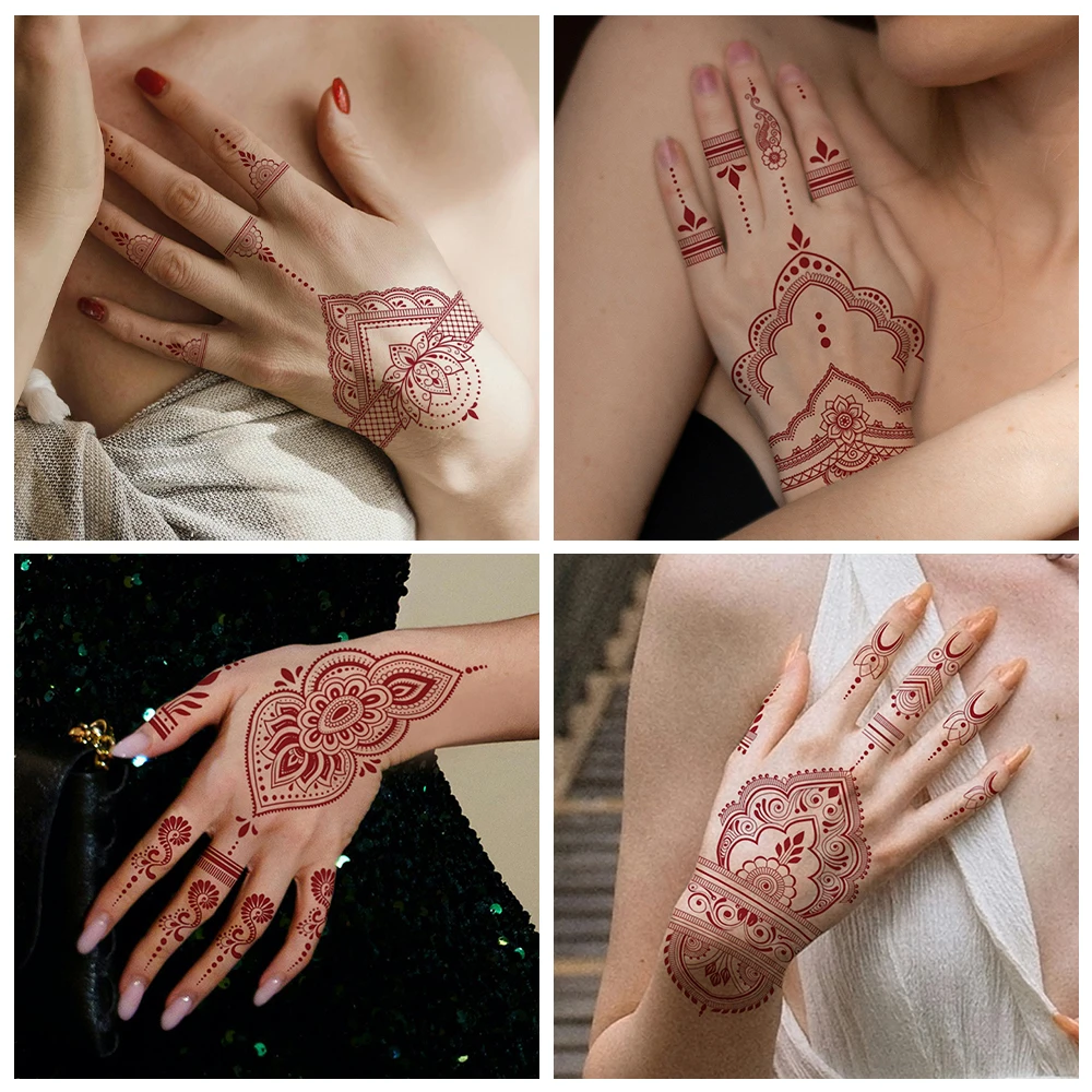 VeeCharm-кирпичная красная фотография элегантное кружево/цветок/задняя часть