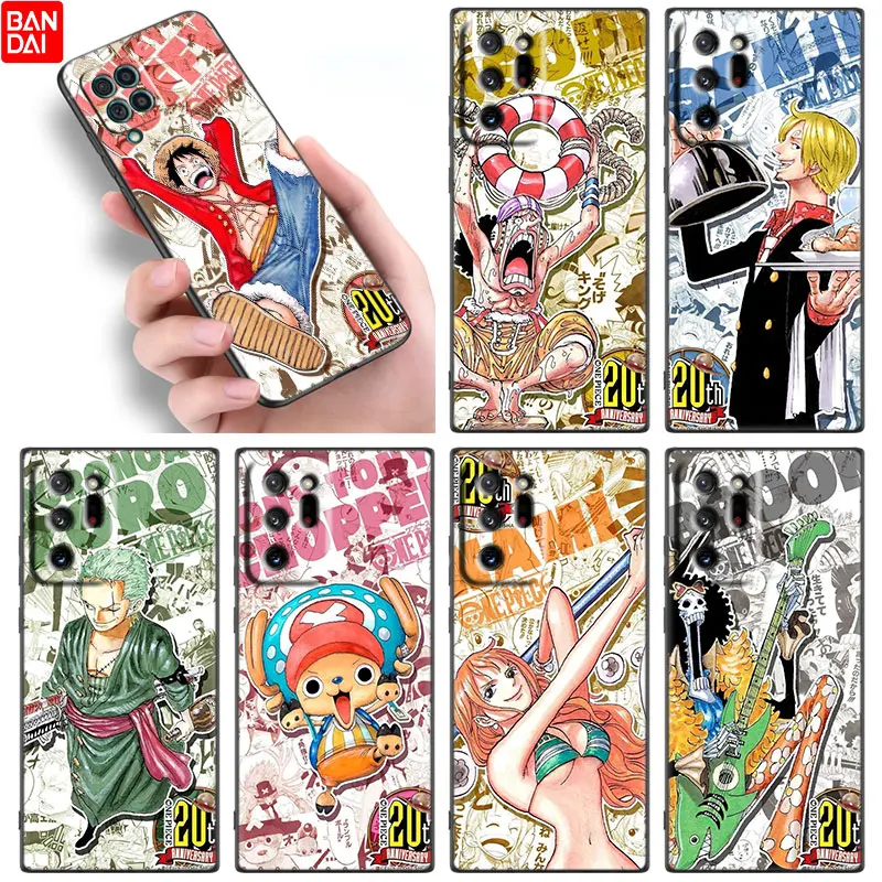 

Anime One Piece 20th Anniversary Case For Samsung Galaxy M12 M11 M21 M22 M32 M31S M52 M51 M30S Note 20 Ultra 10 Lite J6 J8 2018