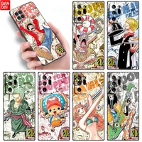 anime one piece 20th anniversary case for samsung galaxy m12 m11 m21 m22 m32 m31s m52 m51 m30s note 20 ultra 10 lite j6 j8 2018