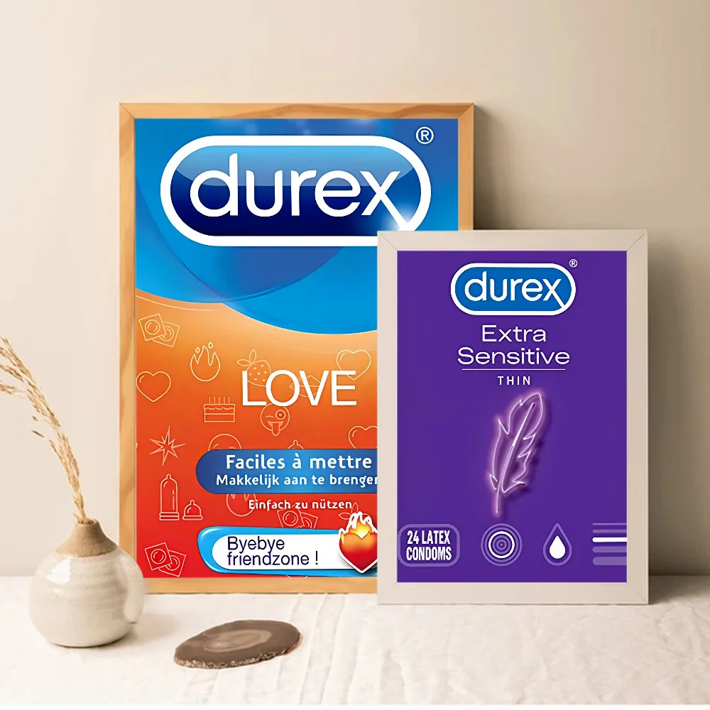 Сексуальный бренд презервативов D-Durexes хорошее качество принты и постеры
