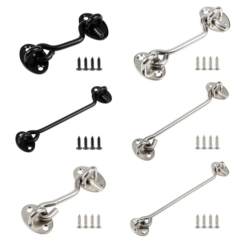 

Stainless Steel Cabin Hook Eye Shed Gate Door for LATCH Windproof Lock with Scre