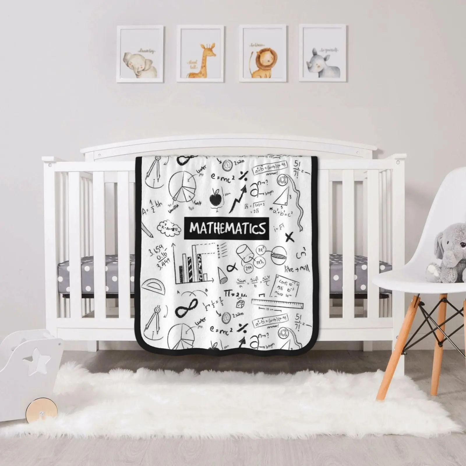 Double-sided Throw Blanket Fluffy Quilt Soft And Cozy Blanke