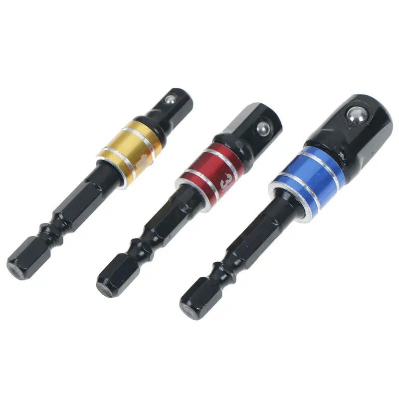 1/4 &quot3/8&quot 1/2&quot адаптеры для торцевых бит черный хром-ванадиевая сталь сверло