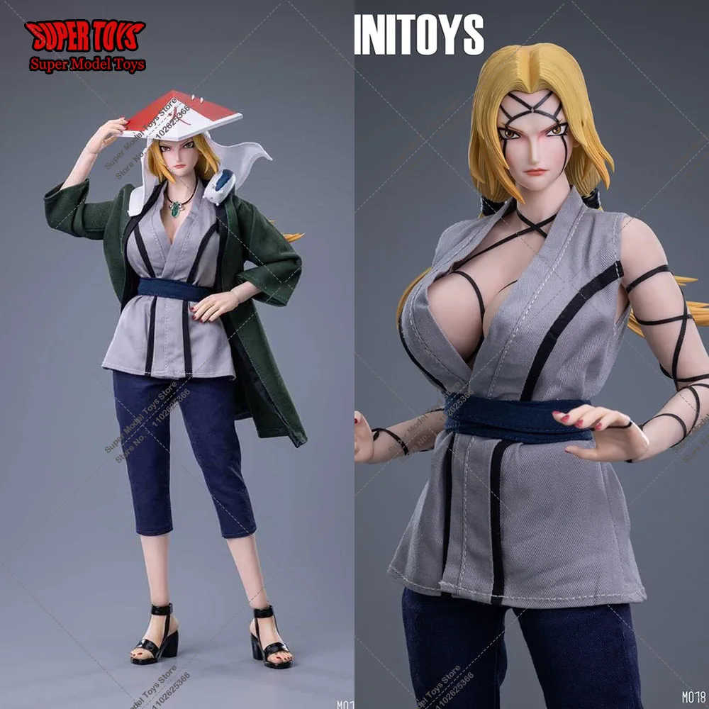

Original iminitoys M018 1/6 Scale Classic Japanese Anime Ninja Tsunade 12 Inch Full Set Action Figure Model Toys for Fans Gifts
