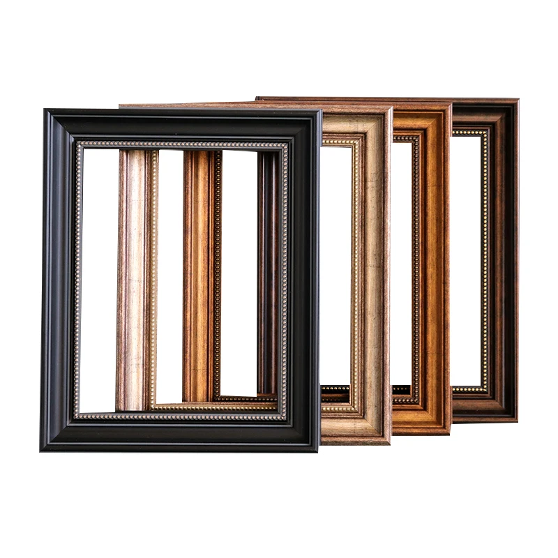 Painting Picture Frame Wall Display Suspension Antique Nordic Photo Frame Vintage Art Square Marcos De Cuadros Pared Decor images - 6