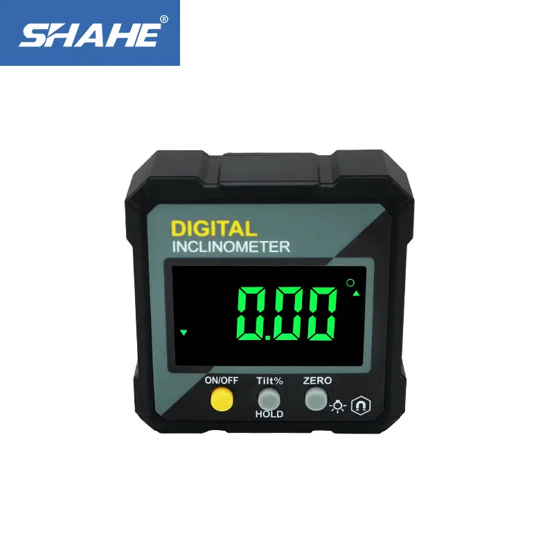 SHAHE Tools For Woodwork Protractors Angle Finder Digital Inclinometer Mini Bevel Box  Angle Gauge Level Measuring Instruments