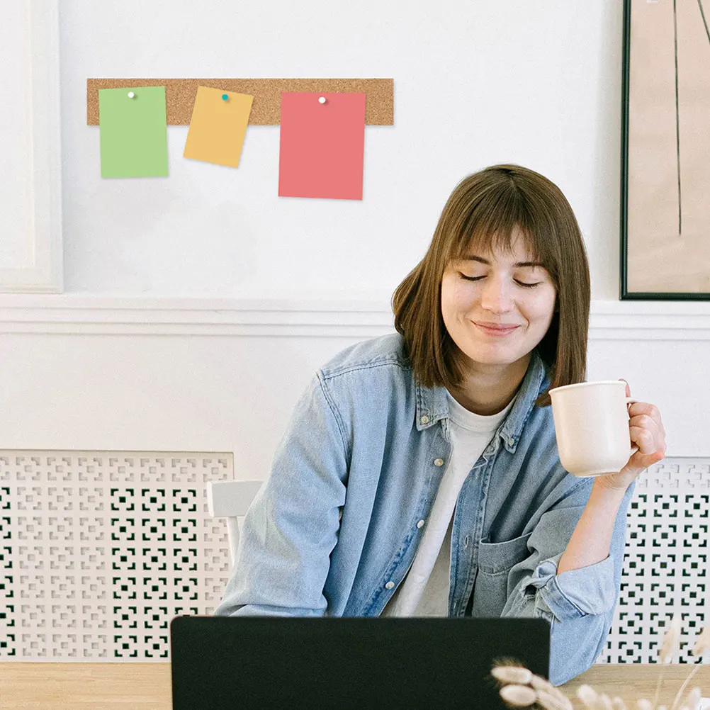 2/3 шт. самоклеящиеся пробковые полоски офисные декоративные наклейки на стену