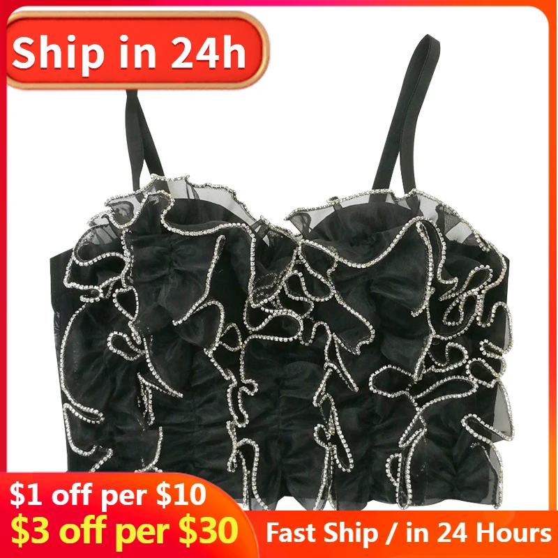 Сексуальный бюстье готический корсет Топ для ночного клуба вечерние женский