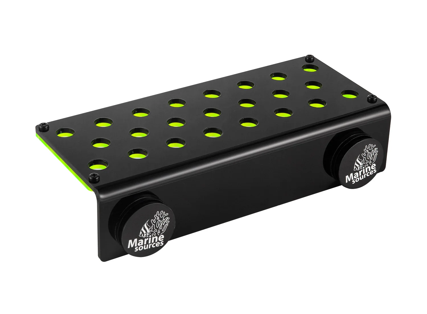 

Marine Sources Aquarium Strong Magnetic Absorbing Fluorescent Green 23 Holes Dark Coral SPS Bracket Suspended Luminous Support