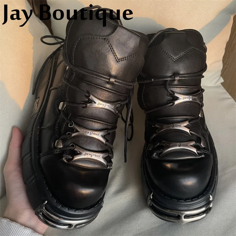 Женские кроссовки на платформе металлическая подошва толстая дизайнерская