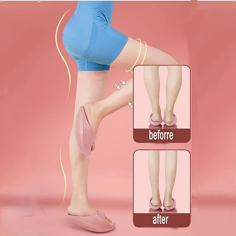 Japanese-style Slimming Slippers Rocking Shoes Stovepipe Artifact  Stretch Muscles Slimming Shaping Body Trainning Yoga Shoes