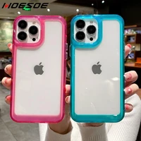 for iphone 13 12 pro max 11 x xr xs 7 8 plus camera lens protective transparent soft cover luxury shockproof clear hard case