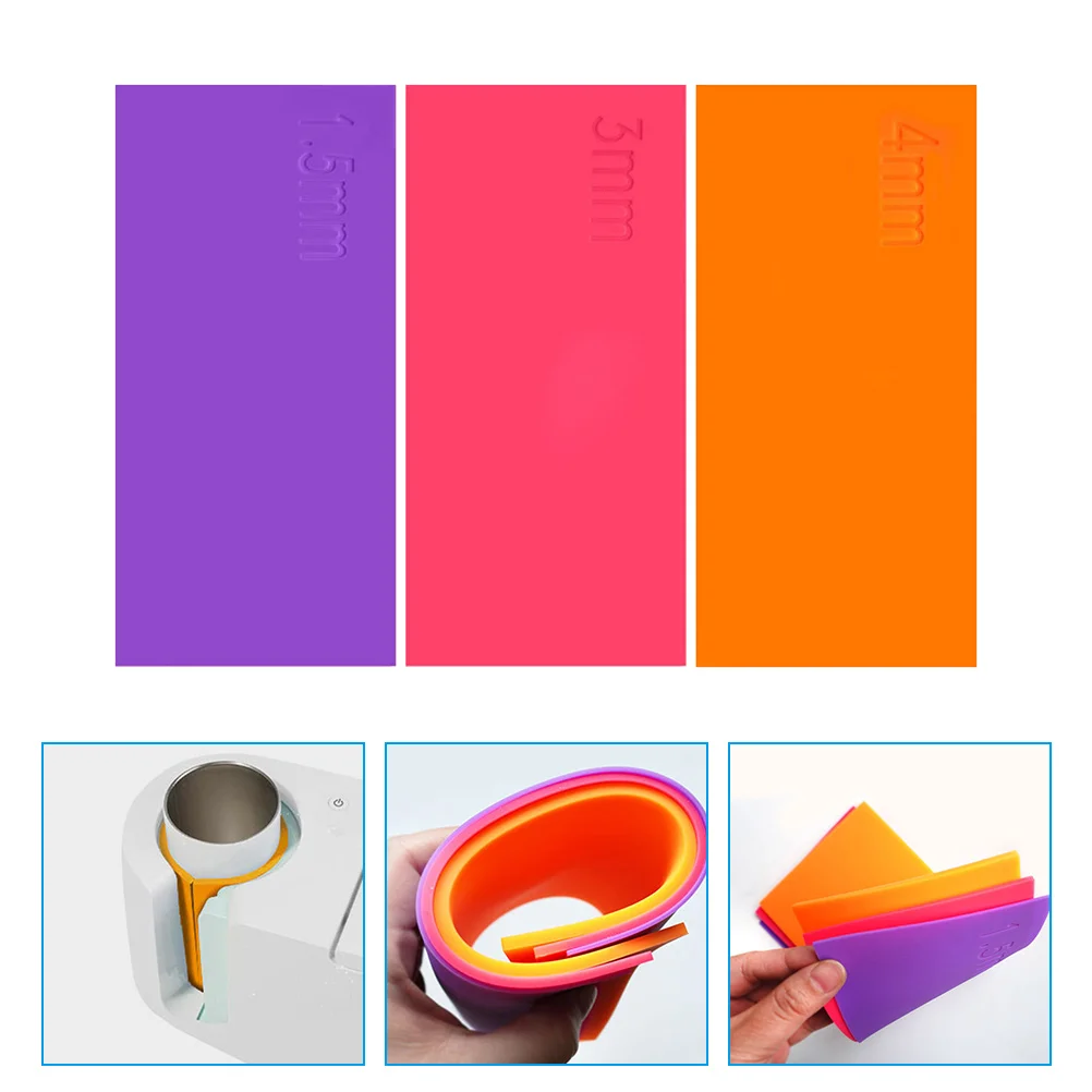 

Wrap Sublimation Mug Silicone Sleeve Cup Tumbler Press Heat Transfer Insert 3D Coffee Blanks Clamp Portable Machine Cushion