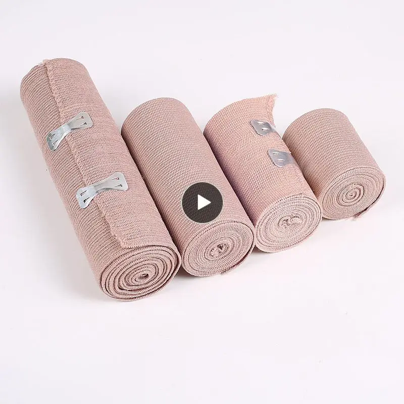 

Gauze Comfortable Polyester Rubber Bandage High-quality Elastic Bandage Household Emergency Equipment Hemostatic Bandage