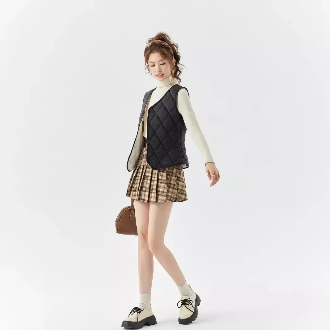 Осень/зима новый укороченный жилет больших размеров на флисовой подкладке