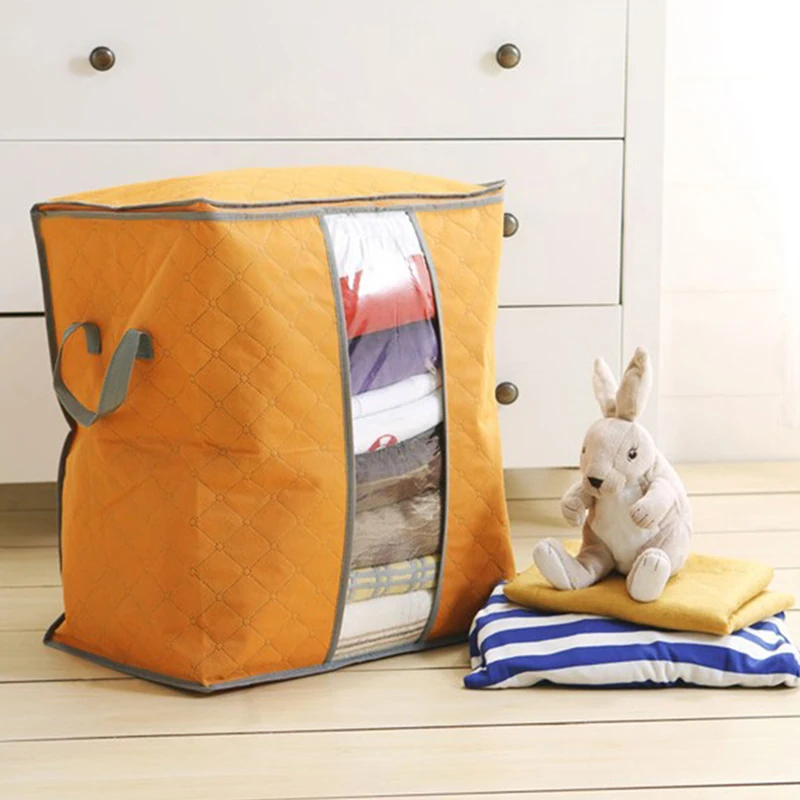 

Влагостойкая сумка для хранения одежды, одеял, портативная Пылезащитная сумка для хранения постельных принадлежностей и подушек, органайзер для одеял, аксессуары для дома и спальни