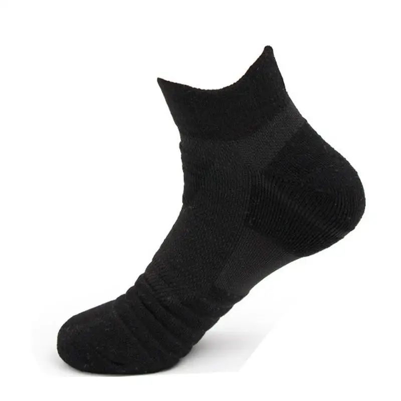 

Men Sports Polyester Cotton Socks Sweat Absorption Breathable Anti Skid Running Outdoor Hiking Sport Sock Air Permeability Socks