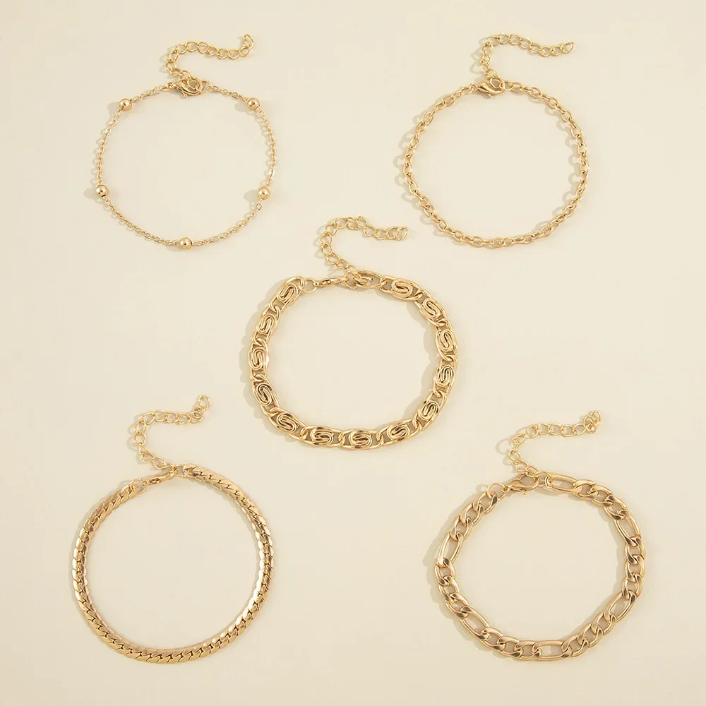 Модная Минималистичная персонализированная цепочка Wanzi стиль панк ретро змеиная